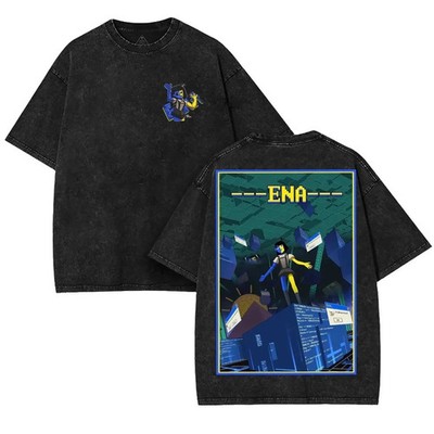 ENA Joel G Retro Web Double Sided Graphic Vintage T-Shirt Tee
