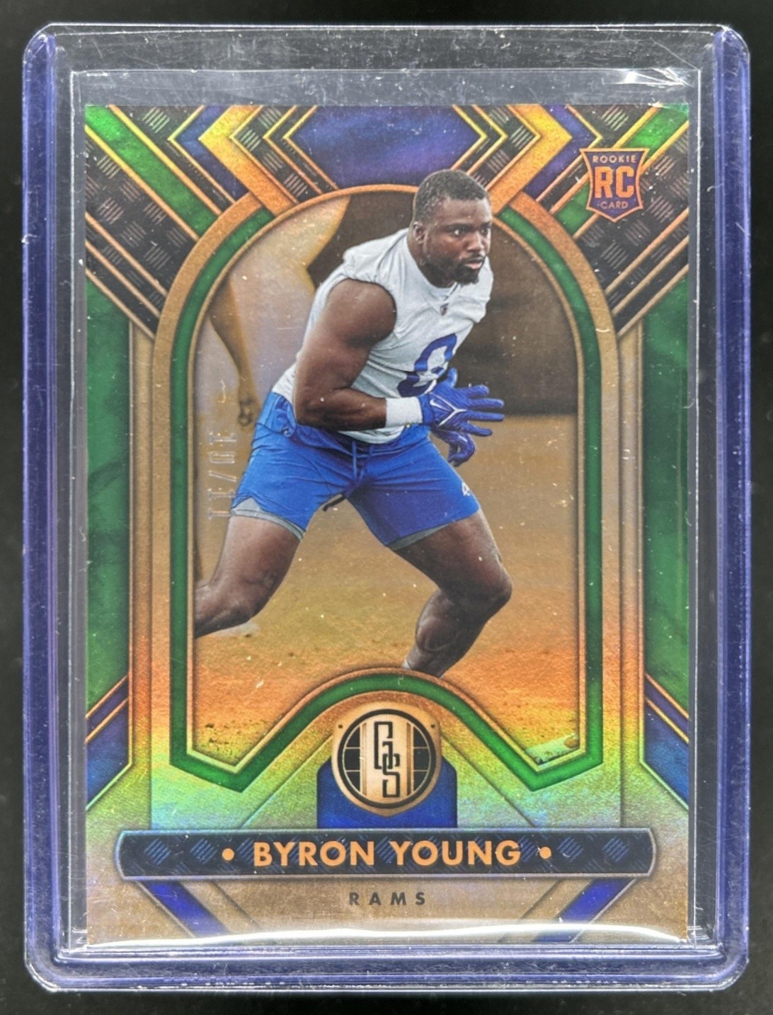 Byron Young Panini Gold Standard #111 Emerald