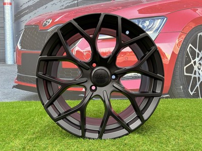 4X R16'' 4x100 Haxer B1449 Black Half Matt Wheels: Fits For Smart Honda Hyundai