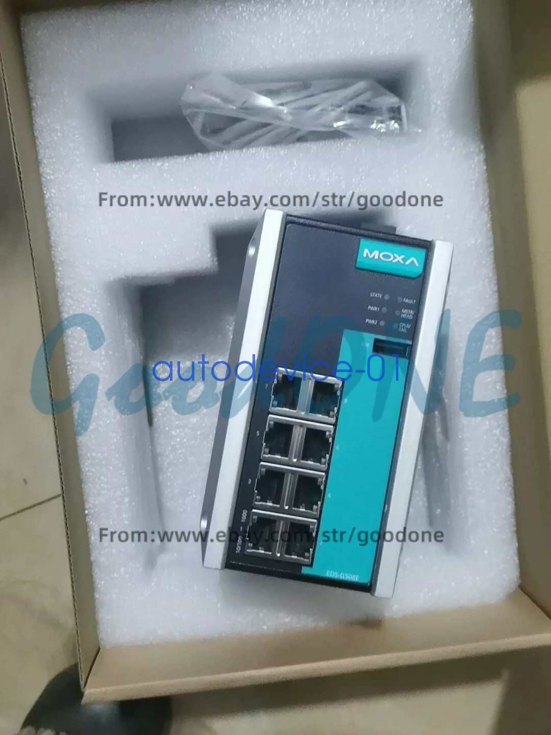 1PC NEW FOR MOXA EDS-G508E EDSG508E Switch DHL/FedEx