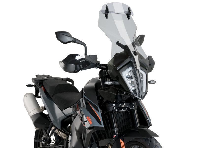 Puig Light Smoke Touring Screen With Extender KTM 890 Adventure R 2021-2022