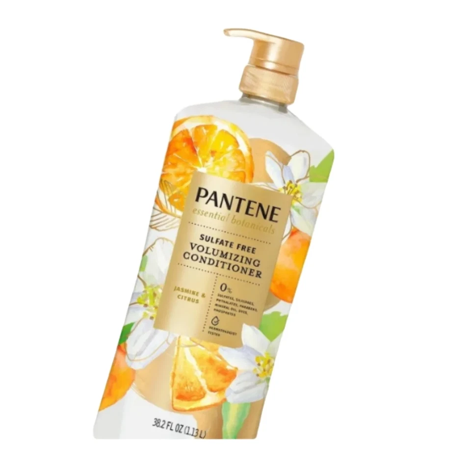 Pantene Essential Botanicals Jasmine & Citrus Shampoo & Conditioner Set, 38.2 fl - Image 3 of 4