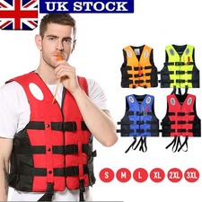 Life Jackets Watersport Ski Buoyancy Aid Kayak Sailing Boating Jacket Adult Kid
