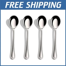 Durable 18/10 Stainless Steel Spoons, Set of 12