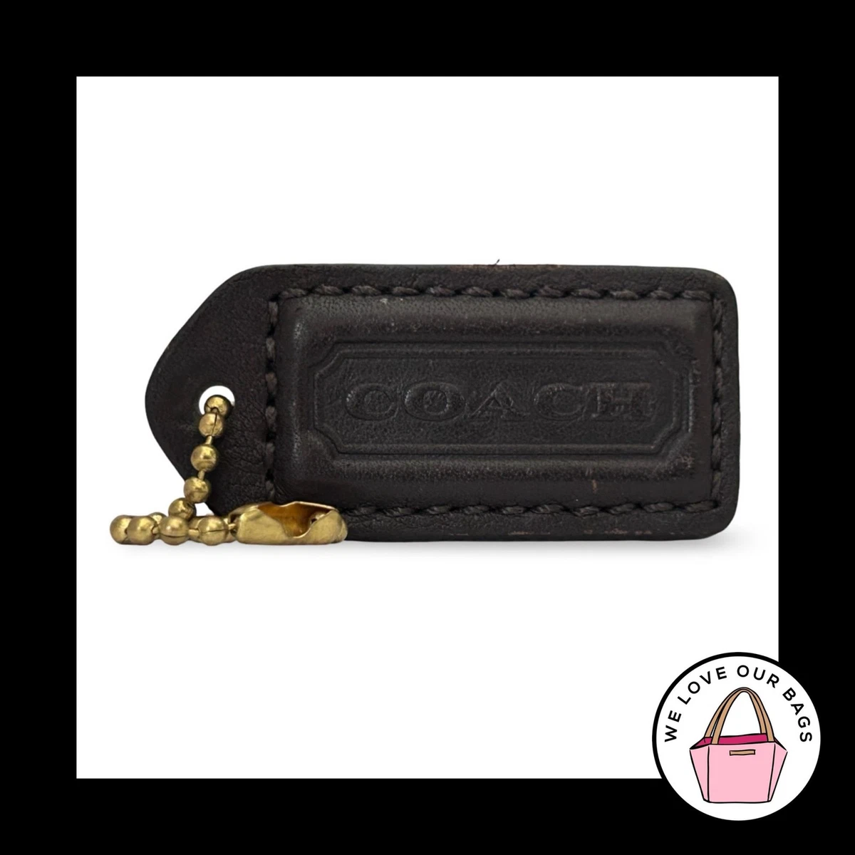 小物 vintage coach initial Keychain Set of 2 25+ Coach Leather Letters, Numbers & Symbols Key Chains, Rings
