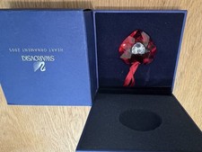 Swarovski 2005 Annual Edition Red Heart Ornament 691019 Boxed