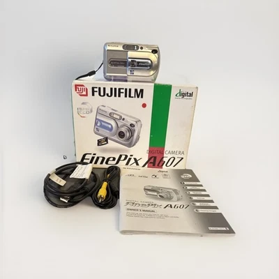 FUJIFILM FINEPIX A607 COMPACT DIGITAL CAMERA 6MP DIGITAL CAMERA 3 X OPTICAL ZOOM