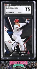 2018 Topps Finest #100 Shohei Ohtani Angels RC CGC 10