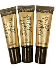 Victoria's Secret Lip Smoother -Sugar Scrub .38 oz 3 PACK
