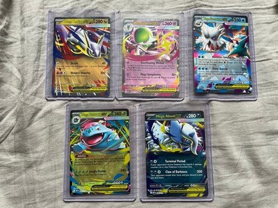Mega EX BUNDLE 100/132 060/132 036/132 003/132 086/132 TCG Pokemon Karte Englisch