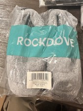 NEW Womens Slippers RockDove Indoor Outdoor Faux Shearling Lined Gray USA Sealed