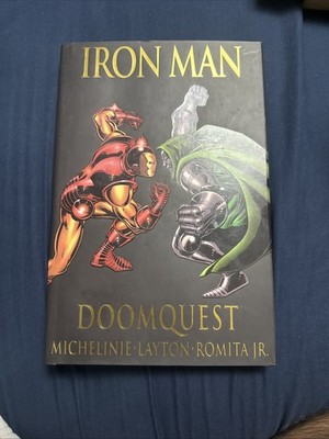 Iron Man Doomquest HC Michelinie Layton Romita Jr Marvel Graphic Novel