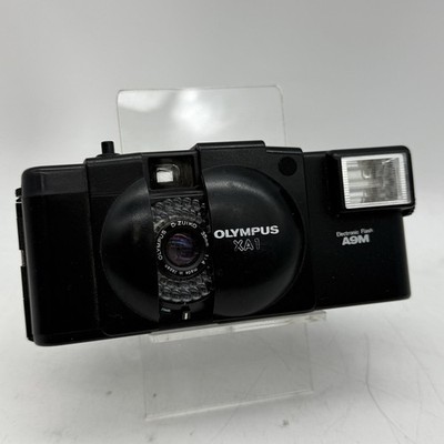 Olympus XA1 35mm Camera w/ A9M Electronic Flash, Camera UNTESTED (B13:21)