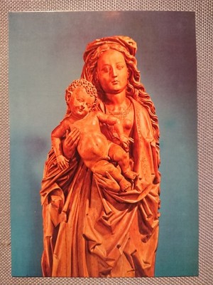 alte Ansichtskarte Postkarte AK Veste Coburg Maria Kind Umkreis Riemenschneider