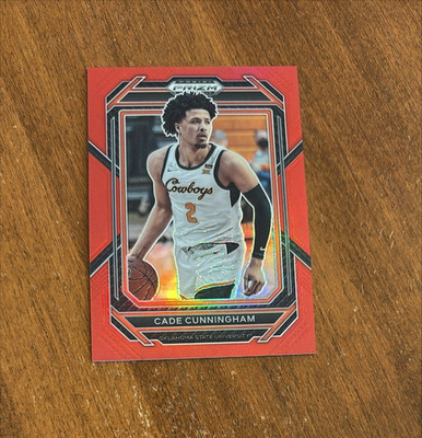Cade Cunningham 2023 Panini Prizm Draft Picks #65 Detroit Pistons Cowboys /299