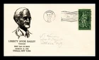 US COVER FIRST DAY OF ISSUE CENTENNIAL 1958 LIBERTY HYDE BAILEY HORTICULTURE