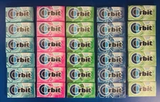 (30) Wrigley’s, Orbit, Assorted Flavors , Gum, Packs, Bulk, Lot, BB: 03/2026 +