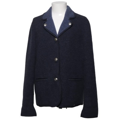 Giesswein, Jacke, Damen, Größe: 36, Blau, Wolle, Einfarbig #VyK