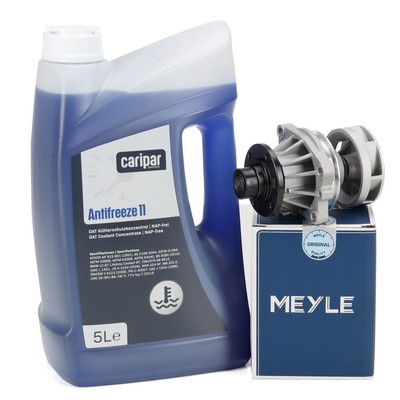 MEYLE Wasserpumpe + 5L Frostschutz C48 für BMW E36 E46 E39 E60 X3 X5 M50 M52 M54