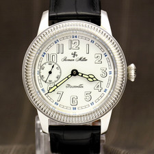 Orologio uomo meccanico stile vintage navigatore analogico Roman Miller Stuurman