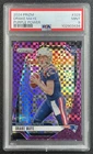 DRAKE MAYE PSA 9 2024 PANINI PRIZM #329 ROOKIE PURPLE POWER RC 38/49 PATRIOTS