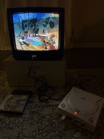 Sega Dreamcast Console Bundle w/ Games - Tested; 1 Controller Not Working