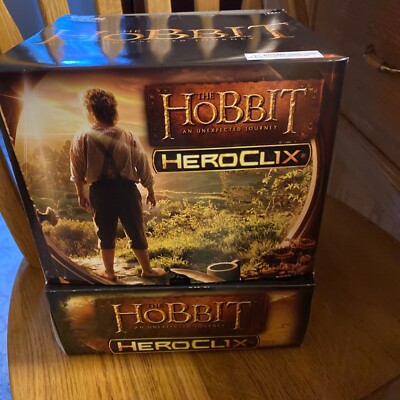 Heroclix Hobbit Unexpected Journey 24 CT Gravity Fed Display Box