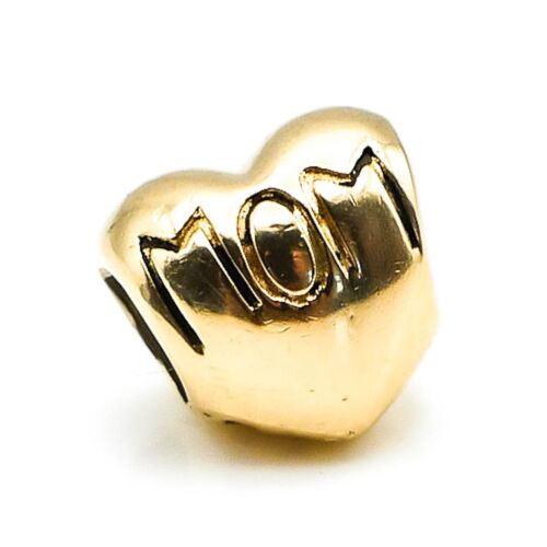CHAMILIA Mom 14K Gold Heart Charm - Picture 1 of 5