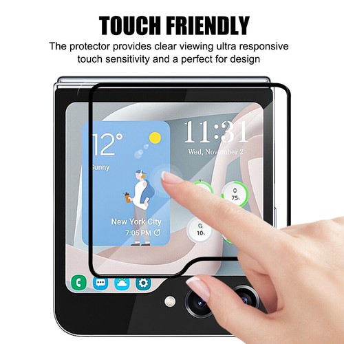 Gorilla Tempered Glass Screen Protector For Samsung Galaxy Z Flip 7/6/5 5G - 第 2/4 張圖片