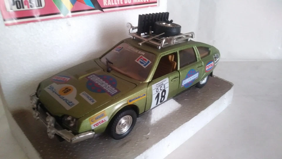 CITROEN CX 2200RALLYE DU MAROC POLISTIL SCALA 1/25 - Immagine 3 di 4