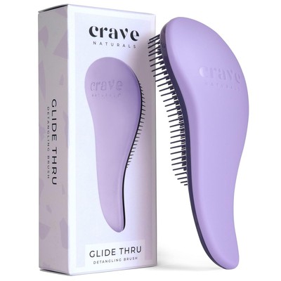 Glide Thru Detangling Brush for Natural, Curly, Straight, Wet or Dry Hair