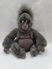 Terk Beanbag Plush Tarzan Disney Plush Grey Gorilla 8" ape gorilla animal tarzan