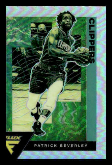 2020-21 Panini Flux #77 Patrick Beverley Silver Los Angeles Clippers