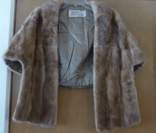 Royal Windsor Fur Stole Shawl Vintage Fettner Felix Friedman Furs Cincinnati  - Afbeelding 9 van 9