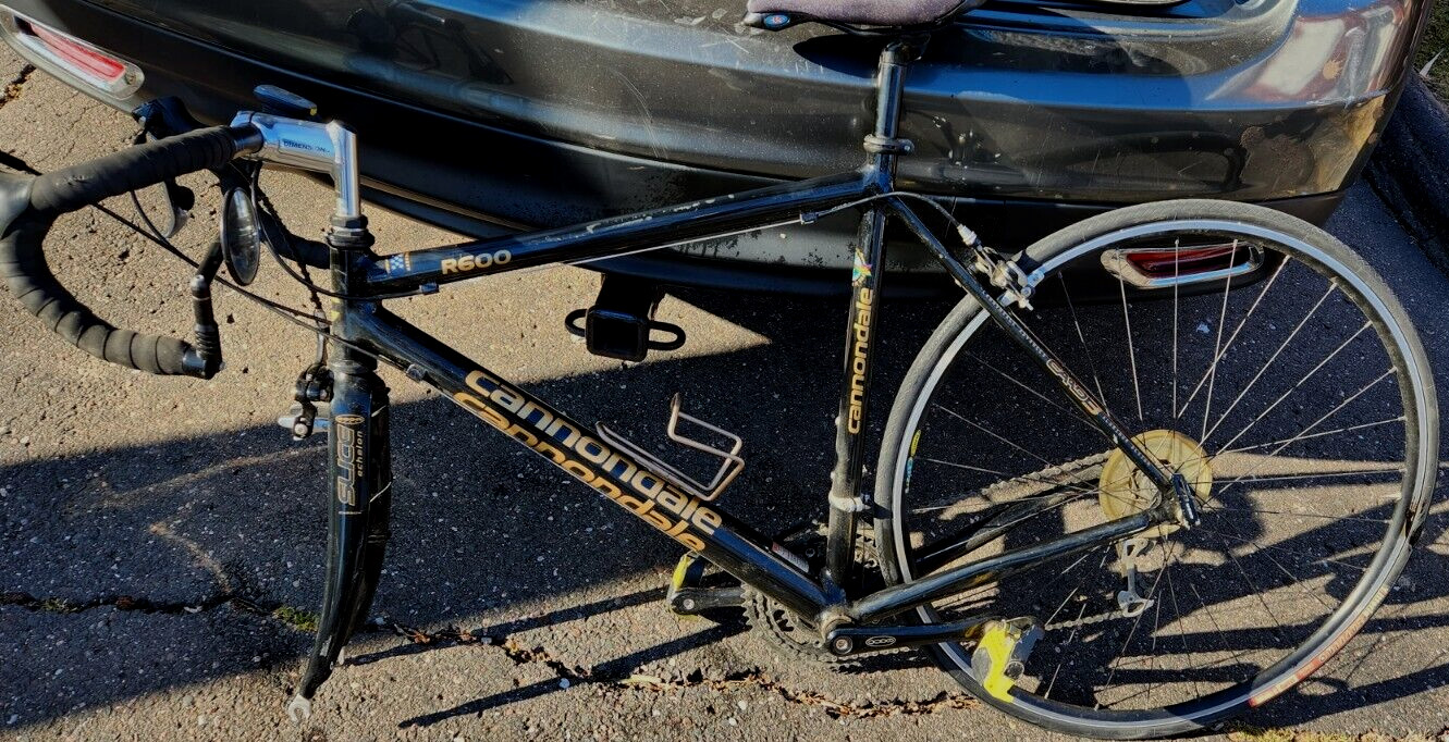 Vintage Original Cannondale R600 CAAD3 Road Bike Frame 56cm Medium USA Made