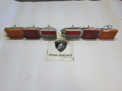 Lamborghini Countach genuine tail lights pair right + left Aric