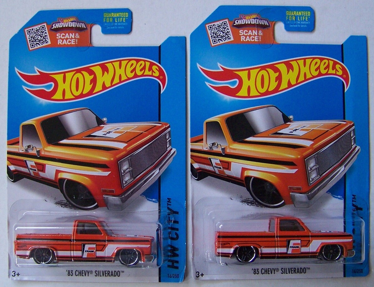 ホットウィール　83 CHEVY SILVERADO　2台セット Hot Wheels '83 Chevy Silverado Assortment Pick Lot | 2 Cars
