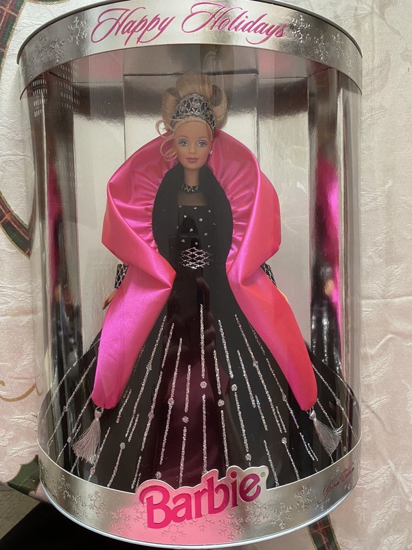 1998 Happy Holidays BARBIE Doll SPECIAL EDITION RARE ERROR MISPRINT Collectable