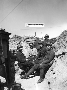 Photo Ancienne Ww1 Soldats Poilus Premiere Guerre Mondiale Tranchees France Ebay