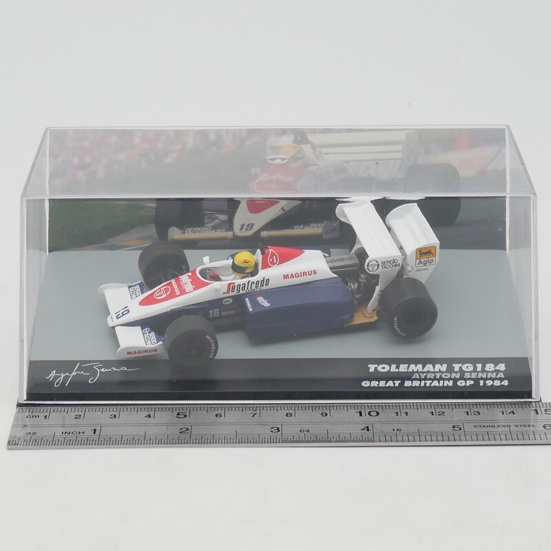 ixo 1:43 F1 Cars Toleman TG184 1984 Ayrton Senna Diecast Car ixo 1:43 F1 Cars Toleman TG184 1984 Ayrton Senna Diecast Car
