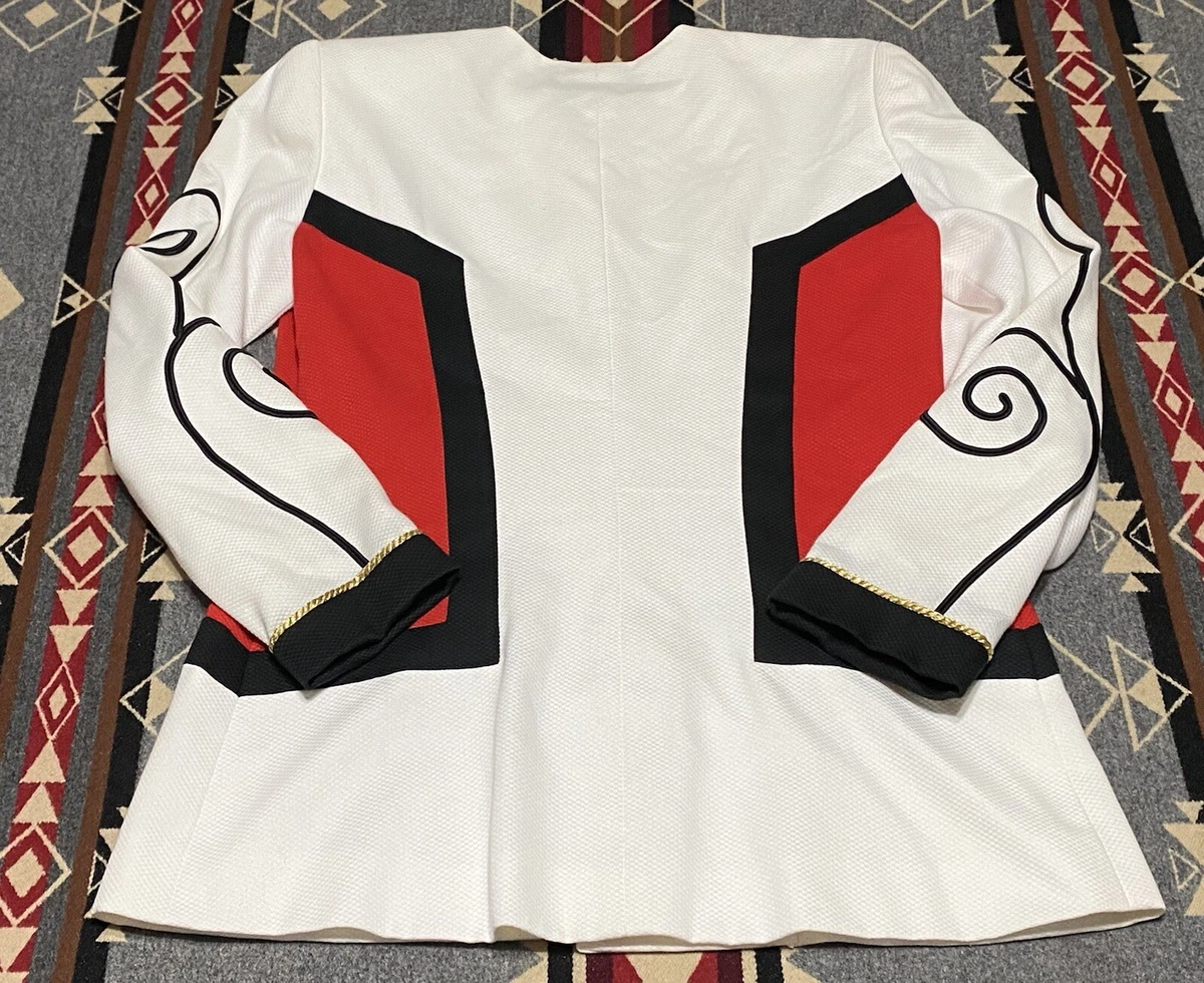 VINTAGE PIERRE BALMAIN Womens Blazer Jacket Sz 8 USA 80s 90s HC