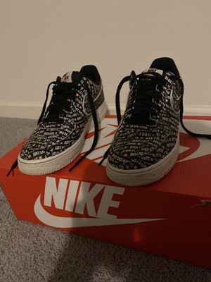 nike air force jdi black