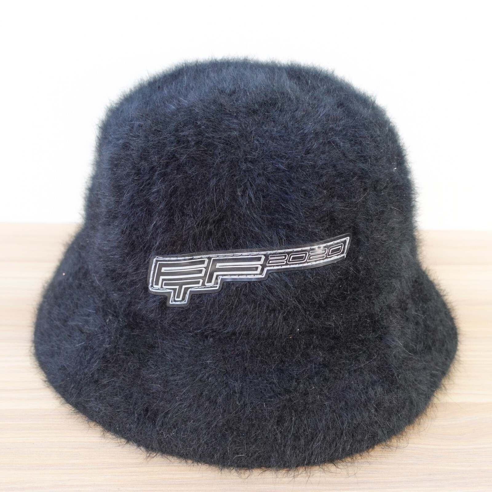 Black Fuzzy Winter Bucket Hat for Women Cozy Outdoor Fur Cap FTF2020 FOURYDREF-image
