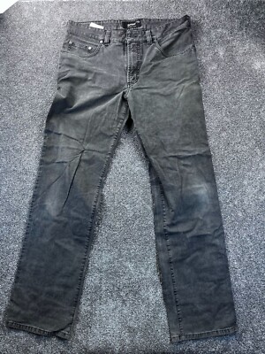 Gardeur Mens Authentic Style Black Pants Size 50 Measures 32x31