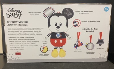 Disney - Baby - Mickey Mouse - Activity Playmat - New- Open Box