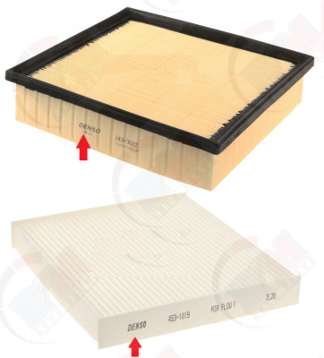 DENSO OEM Air Filter + Cabin Filter for Toyota Camry Highlander Sienna RX350