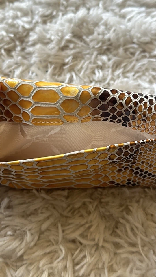 Cartera de cuero de piel de serpiente Guidi Foto 4 de 4