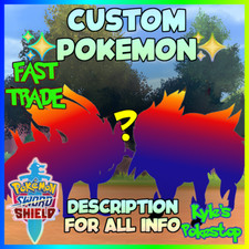 6IV CUSTOM POKEMON SHINY/NON-SHINY ITEM, EVS, IVS, ETC SWORD SHIELD SWSH
