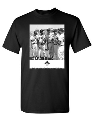 All star game Charlie Neal Aaron Williams Musial Mays Graphic  T Shirt NWOT