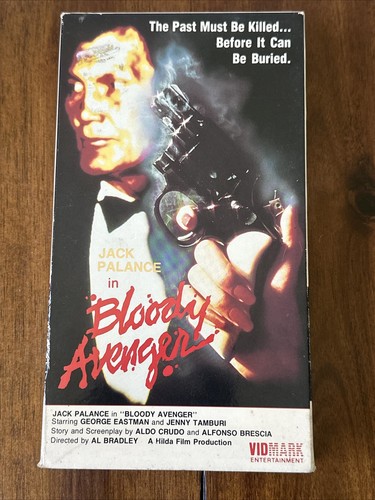 Bloody Avenger VHS 1987 Jack Palance Vidmark Entertainment - Picture 5 of 6